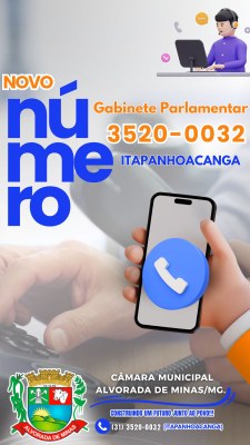 Gabinete Parlamentar de Itapanhoacanga.