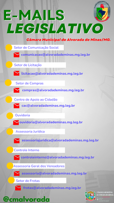 E-MAIL INSTITUCIONAIS