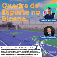 Quadra de Esporte no Bicano