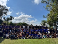 Juventude do Parlamento Jovem do Polo Médio Espinhaço se reúne em Alvorada de Minas.
